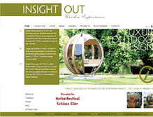 Tablet Screenshot of insight-outgardens.com